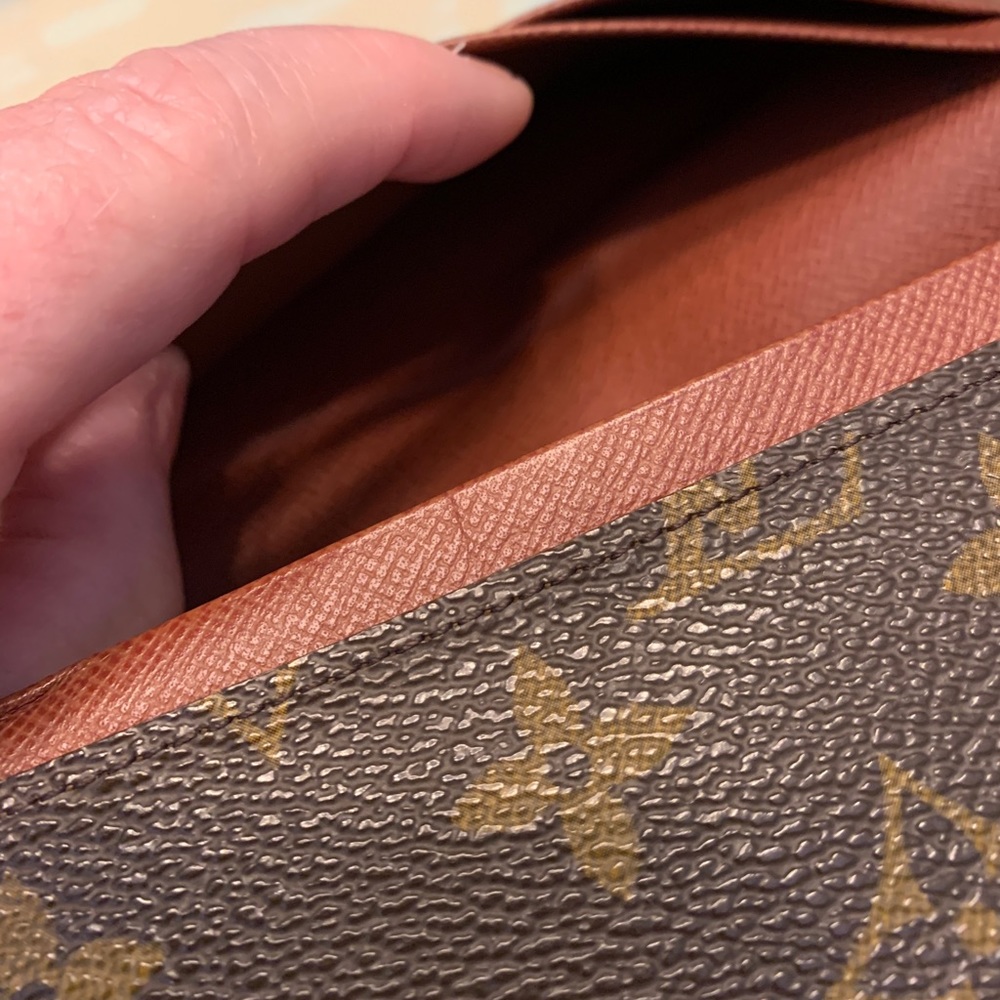 / Louis Vuitton Vintage Porte Monnaie Tressor Wallet - Picture 14 of 16